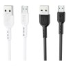 HOCO X33 Micor USB 4A 7pin Charging Data Cable for Tablet Smartphone 1M - Black
