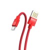 HOCO U55 Micro USB Charging Data Cable for Tablet Smartphone 1.2M - Black