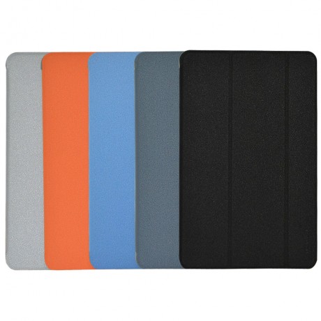 Tri Fold Tablet Leather Case cover for Teclast T40 pro Tablet - Black