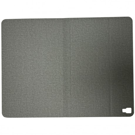 N-ONE NPad Pro 10.4 Inch Tablet Tri Fold Case Cover Holster + Tempered Glass Film Screen Protector Set - Grey