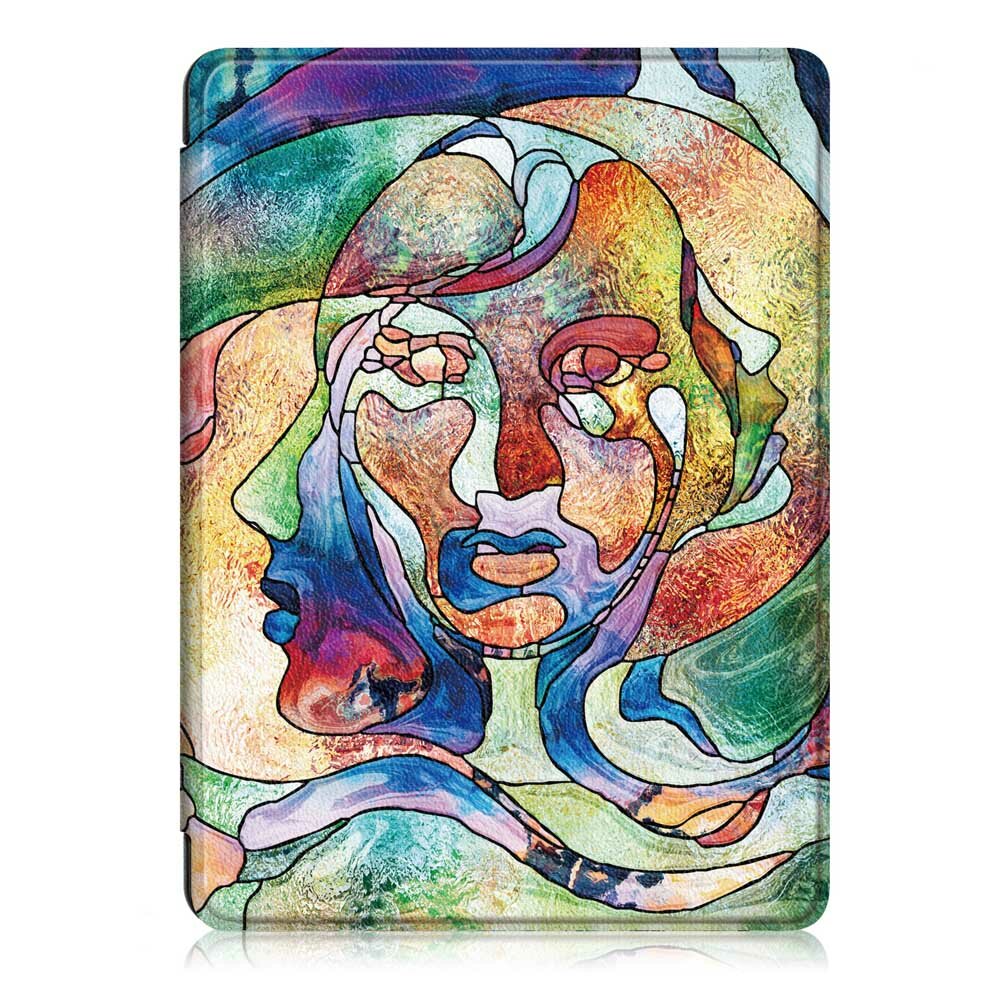 Printing Tablet Case Cover for Kindle Paperwhite4 - Young Lady Printing Tablet Case Cover for Kindle Paperwhite4 - Young Lady