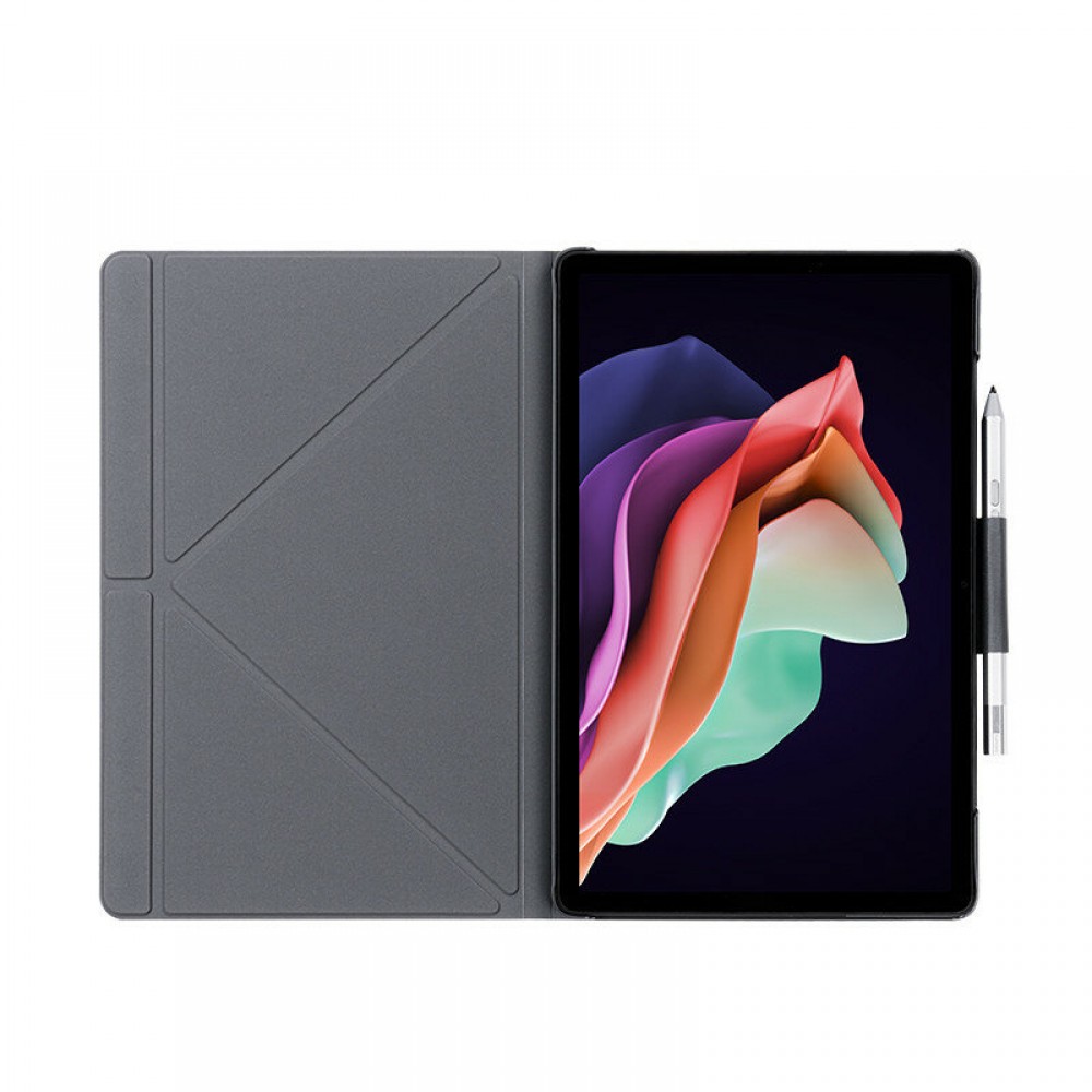 Original Protection Clip Case Cover for Lenovo XiaoXin Pad Plus 2023 Tablet - Grey Original Protection Clip Case Cover for Lenovo XiaoXin Pad Plus 2023 Tablet - Grey