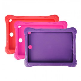Square EVA Portable Protective shell for 9.7 Inch Samsung Tab A T550 - Rose Red