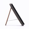 PU Leather Folding Stand Hand Strap Holder Wallet with Cards Slot Tablet Case for Samsung T380 - Brown