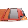   Stand Flip Folio Cover PU Leather Tablet Case Cover for Teclast Tbook 12 Pro - Black