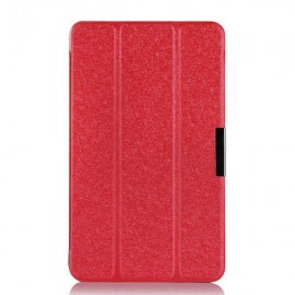 Ultra Thin Tri-fold PU Leather Case Cover For Asus ME181c Tablet - Blue