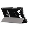 Tri Fold Printing Case Cover for 8 Inch Huawei Honor 5 Tablet Big Eyes