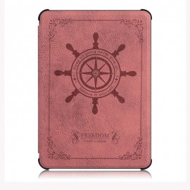 TPU Printing Tablet Case Cover for Kindle Paperwhite4 - Maroon