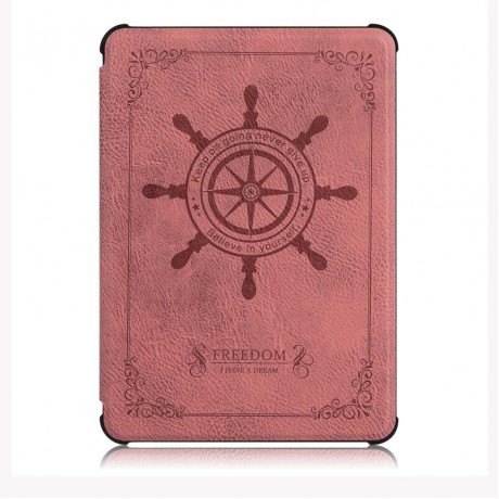 TPU Printing Tablet Case Cover for Kindle Paperwhite4 - Maroon