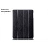 Folding Stand PU Leather Case Cover For Samsung Tab 10.5 T800  - Rose Red