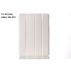 Folding Stand PU Leather Case Cover For Samsung Tab 10.5 T800  - Rose Red