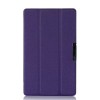 Ultra Thin Tri-fold PU Leather Case For Acer Iconia One7 B1-740 - Black