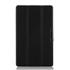Ultra Thin Tri-fold PU Leather Case For Acer Iconia One7 B1-740 - Black