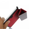 Ultra Thin Tri-fold PU Leather Case For Acer Iconia One7 B1-740 - Black