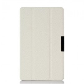 Ultra Thin Tri-fold PU Leather Case For Acer Iconia One7 B1-740 - Black