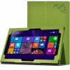 Folding Stand Folio PU Leather Case Cover For Teclast X1 Pro 4G Tablet - Black