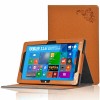 Folio PU Leather Case Folding Stand Cover For Onda V116W  - Orange