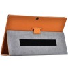 Folding Stand Folio PU Leather Case Cover For Teclast X1 Pro 4G Tablet - Black