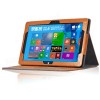 Folio PU Leather Case Folding Stand Cover For Onda V116W  - Orange