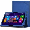 Folding Stand Folio PU Leather Case Cover For Teclast X1 Pro 4G Tablet - Black
