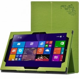 Folding Stand Folio PU Leather Case Cover For Teclast X1 Pro 4G Tablet - Black