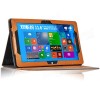 Folio PU Leather Case Folding Stand Cover For Onda V116W  - Orange