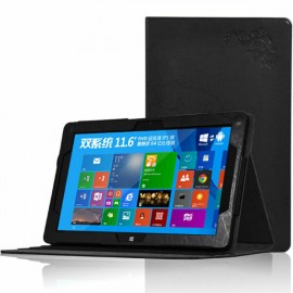 Folio PU Leather Case Folding Stand Cover For Onda V116W  - Orange