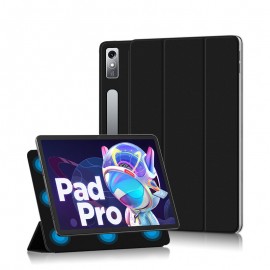 Magnetic Attraction Protective Clip Case Cover for 11.2 Inch Lenovo Xiaoxin Pad Pro 2022 Tablet - Black