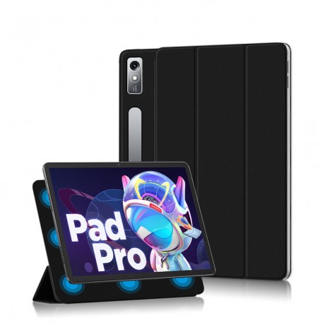 Magnetic Attraction Protective Clip Case Cover for 11.2 Inch Lenovo Xiaoxin Pad Pro 2022 Tablet - Black