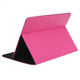 9.7 Inch Universal Snap Joint With Folding Stand Case For Tablet PC  - Pink
