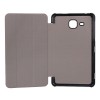 Folding Stand Karst PU Leather Case Cover 7 Inch for Samsung T280 - Red