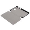 Folding Stand Karst PU Leather Case Cover 7 Inch for Samsung T280 - Red