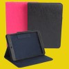 Simple Folding Stand Case Cover For AMPE A88 SANEI N82 Tablet - Pink