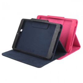 Simple Folding Stand Case Cover For AMPE A88 SANEI N82 Tablet - Pink