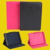 Simple Folding Stand Case Cover For AMPE A88 SANEI N82 Tablet - Pink
