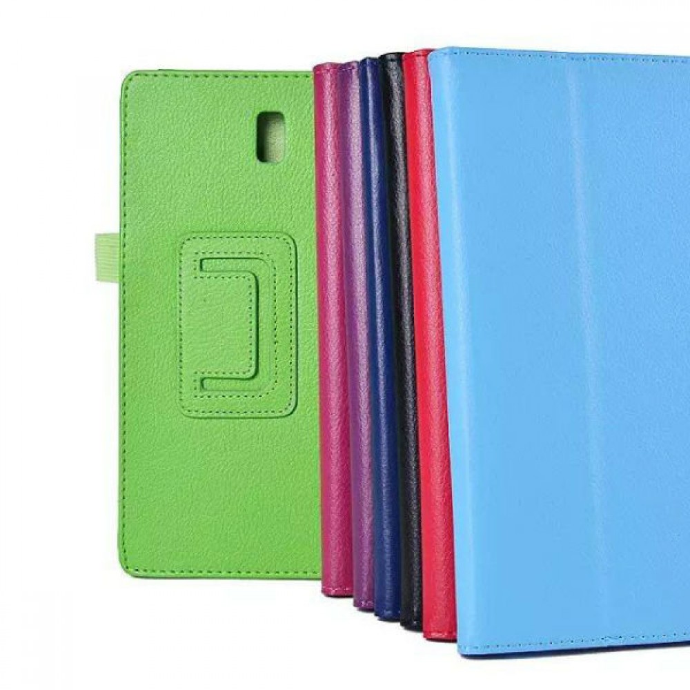 Lichee Pattern Folding Stand PU Leather Case For Samsung Tab 8.4 T700 - Rose Red Lichee Pattern Folding Stand PU Leather Case For Samsung Tab 8.4 T700 - Rose Red