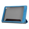 Folding Stand PU Leather Case Cover for Teclast TLP98 - Gold