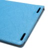 Folding Stand PU Leather Case Cover for Teclast TLP98 - Gold