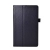 Lichee Pattern Folding Stand PU Leather Case For Samsung Tab 8.4 T700 - Rose Red