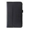 Double Folding Stand Function 7.0 Inch PU Leather Tablet Case  for Samsung T280 - white