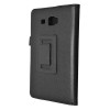 Double Folding Stand Function 7.0 Inch PU Leather Tablet Case  for Samsung T280 - white