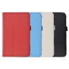 Double Folding Stand Function 7.0 Inch PU Leather Tablet Case  for Samsung T280 - white