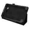 Double Folding Stand Function 7.0 Inch PU Leather Tablet Case  for Samsung T280 - white