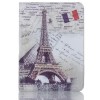 Vintage Design Folding Stand Case Cover For Samsung Galaxy Tab4 T530 - Ferris Wheel