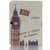 Vintage Design Folding Stand Case Cover For Samsung Galaxy Tab4 T530 - Ferris Wheel