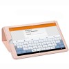 Tri-fold Stand PU Leather Case Cover for Hisense F6281 Magic Mirror Tablet  - Gold