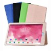 Tri-fold Stand PU Leather Case Cover for Hisense F6281 Magic Mirror Tablet  - Gold