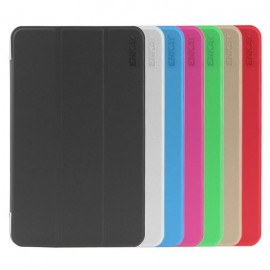 ENKAY Galaxy T377 PU Plastic Folding Case for Samsung - Gold
