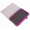 Crazy Horse Grain PU Folding Stand Holder Case For SAMSUNG T110 - Black