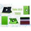 Rotating Stand PU Leather Case Cover For Samsung Tab 10.5 T800 -  Pink